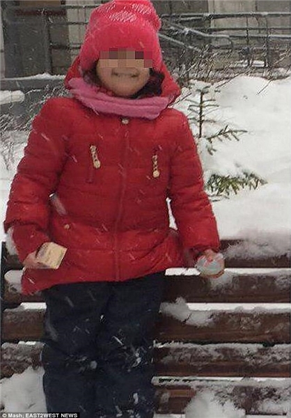 ۴۰ مرگ دختر 3 ساله روسی در اثر انجماد هوا+تصاویر