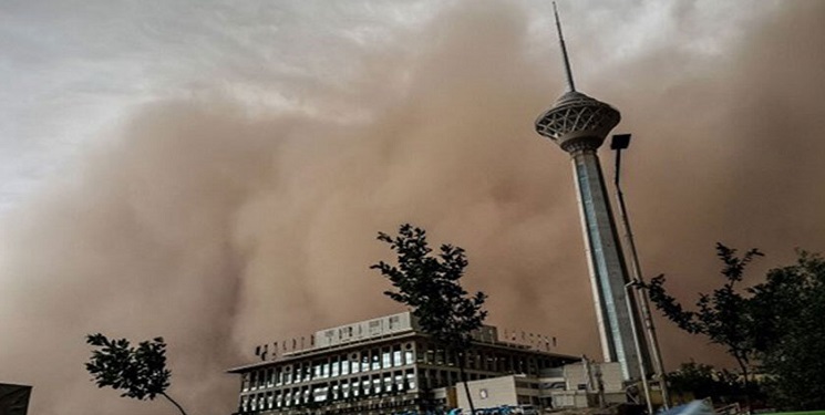 پیش بینی گرد و خاک موقت در نیمه جنوبی استان تهران