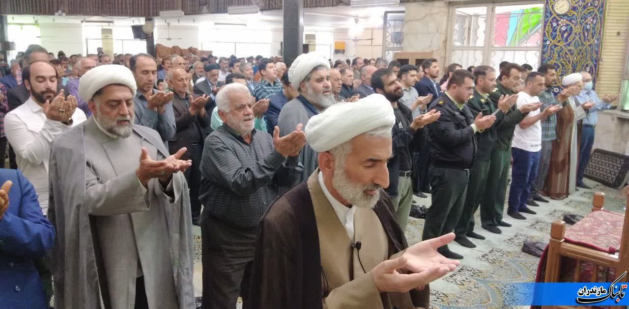 برگزاری نماز عید فطر در شهرستان نکا+ گزارش تصویری