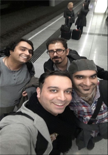 تصویر آخر دو خبرنگار ایرانی فوت شده