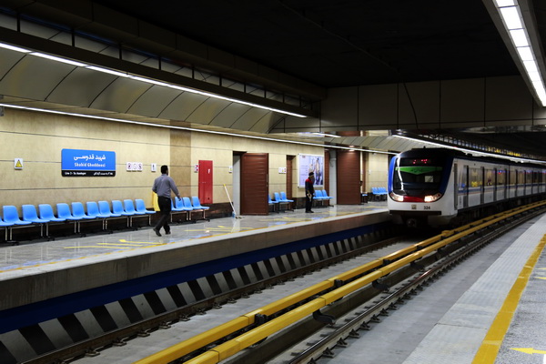 افتتاح صد و چهارمین ایستگاه مترو تهران