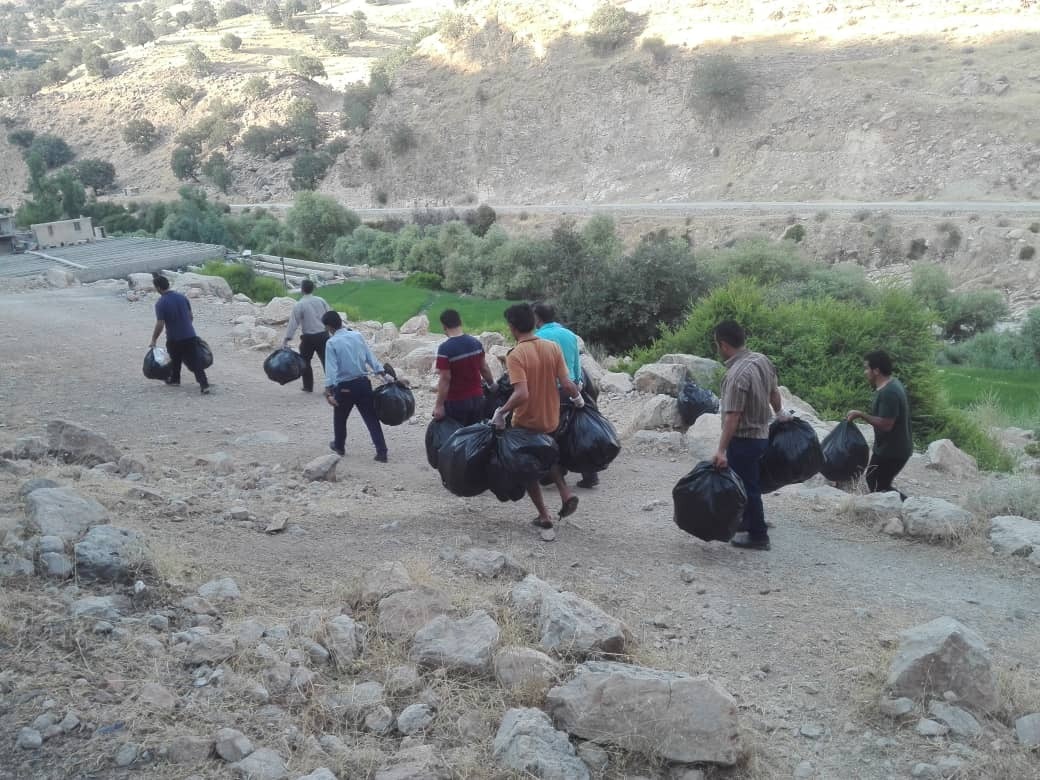 اقدم جالب انجمن جوانان، ۳ عضو شورای شهر و جمعی از فرهنگیان لنده+تصاویر