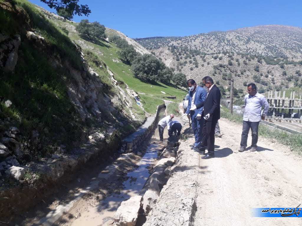 بازدید فرماندار شهرستان لنده از پروژه های اب وخاک جهاد کشاورزی/ تکمیل پل روستای سرتنگ آزادی در آینده نزدیک+تصاویر