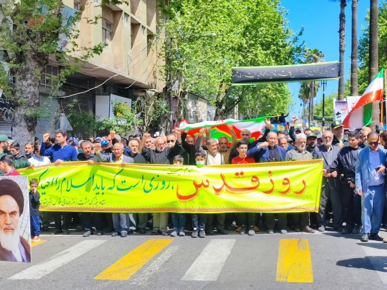 راهپیمایی روز جهانی قدس شهرستان لنگرود