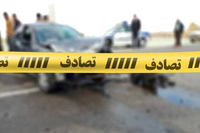 تجاوز به چپ کامیون، دو قربانی در تصادف مرگبار محور میبد–ندوشن گرفت