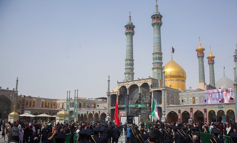 قم و حرم مطهر اخت الرضا(ع) در سوگ شهادت امام هشتم شیعیان