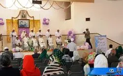 آیین سدره پوشی زرتشتیان در مهریز یزد برگزار شد